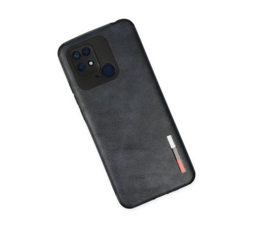 Xiaomi Redmi 10C Kılıf Loop Deri Silikon - Lacivert