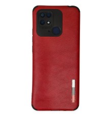 Xiaomi Redmi 10C Kılıf Loop Deri Silikon - Kırmızı