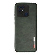 Xiaomi Redmi 10C Kılıf Loop Deri Silikon - Yeşil