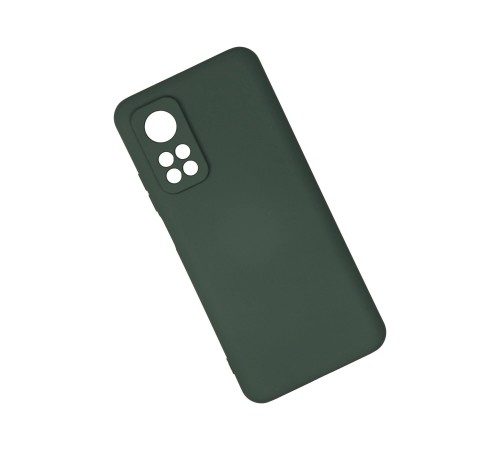 Xiaomi Mi 10T Kılıf Nano içi Kadife Silikon - Koyu Yeşil Xiaomi Mi 10T Kılıf Nano içi Kadife Silikon - Koyu Yeşil