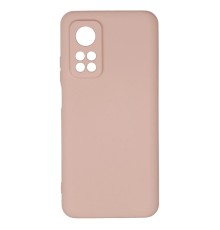 Xiaomi Mi 10T Kılıf Nano içi Kadife Silikon - Pudra