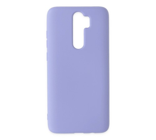 Xiaomi Redmi Note 8 Pro Kılıf Nano içi Kadife Silikon - Lila