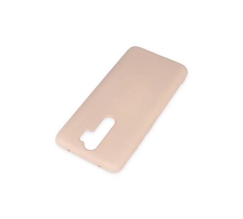 Xiaomi Redmi Note 8 Pro Kılıf Nano içi Kadife Silikon - Pudra