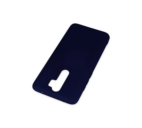 Xiaomi Redmi Note 8 Pro Kılıf Nano içi Kadife Silikon - Lacivert