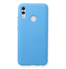 Huawei P Smart 2019 Kılıf Nano içi Kadife Silikon - Mavi