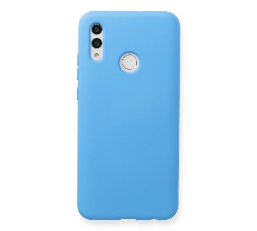 Huawei P Smart 2019 Kılıf Nano içi Kadife Silikon - Mavi