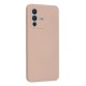 Vivo V23 5G Kılıf Nano içi Kadife Silikon - Pudra