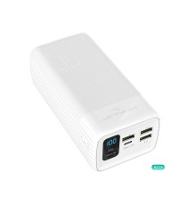 Konfulon A21S Led Işıklı Powerbank 40.000 mAh - Beyaz