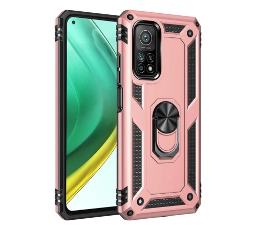 Xiaomi Mi 10T Pro Kılıf Sofya Yüzüklü Silikon Kapak - Rose Xiaomi Mi 10T Pro Kılıf Sofya Yüzüklü Silikon Kapak - Rose