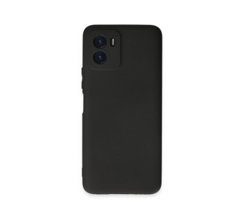 Vivo Y15S Kılıf First Silikon - Siyah Vivo Y15S Kılıf First Silikon - Siyah