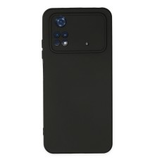 Xiaomi Poco M4 Pro 4G Kılıf Nano içi Kadife Silikon - Siyah