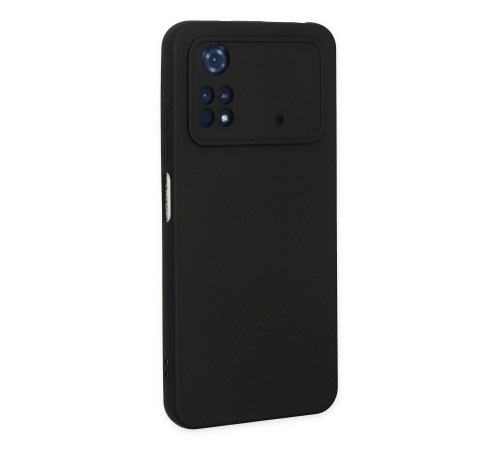 Xiaomi Poco M4 Pro 4G Kılıf Nano içi Kadife Silikon - Siyah Xiaomi Poco M4 Pro 4G Kılıf Nano içi Kadife Silikon - Siyah