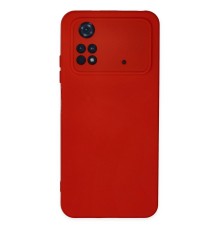 Xiaomi Poco M4 Pro 4G Kılıf Nano içi Kadife Silikon - Kırmızı