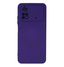 Xiaomi Poco M4 Pro 4G Kılıf Nano içi Kadife Silikon - Mor