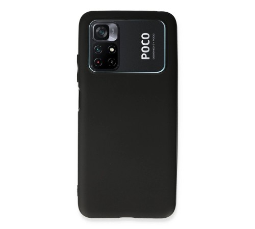 Xiaomi Poco M4 Pro 4G Kılıf First Silikon - Siyah Xiaomi Poco M4 Pro 4G Kılıf First Silikon - Siyah