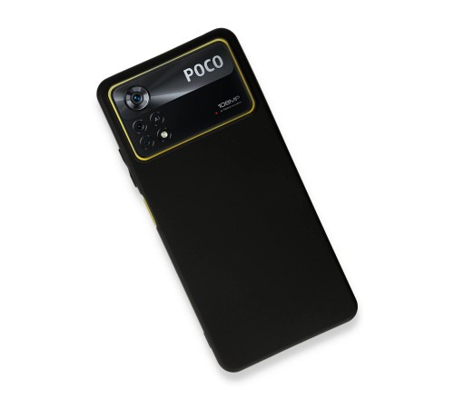 Xiaomi Poco X4 Pro 5G Kılıf First Silikon - Siyah Xiaomi Poco X4 Pro 5G Kılıf First Silikon - Siyah