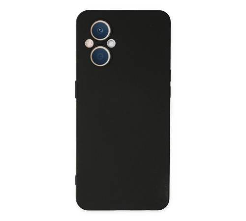 Oppo Reno 7 Lite Kılıf Nano içi Kadife Silikon - Siyah Oppo Reno 7 Lite Kılıf Nano içi Kadife Silikon - Siyah