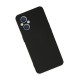 Oppo Reno 7 Lite Kılıf Nano içi Kadife Silikon - Siyah