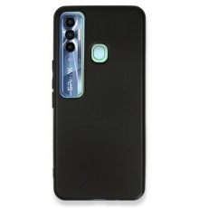 Tecno Spark 7 Pro Kılıf First Silikon - Siyah