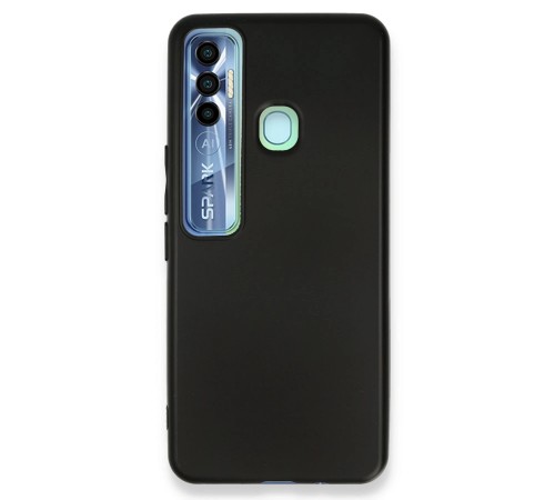 Tecno Spark 7 Pro Kılıf First Silikon - Siyah Tecno Spark 7 Pro Kılıf First Silikon - Siyah