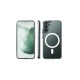 Samsung Galaxy S22 Kılıf Magneticsafe Şeffaf Silikon - Şeffaf