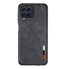 Samsung Galaxy M33 Kılıf Loop Deri Silikon - Lacivert