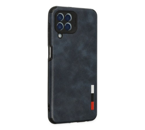 Samsung Galaxy M33 Kılıf Loop Deri Silikon - Lacivert Samsung Galaxy M33 Kılıf Loop Deri Silikon - Lacivert