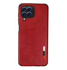 Samsung Galaxy M33 Kılıf Loop Deri Silikon - Kırmızı