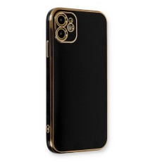 iPhone 11 Kılıf Volet Silikon - Siyah