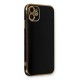 iPhone 11 Kılıf Volet Silikon - Siyah