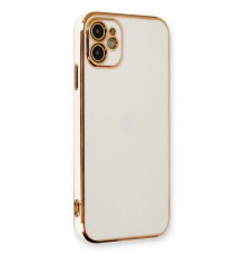 iPhone 11 Kılıf Volet Silikon - Beyaz