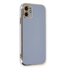 iPhone 11 Kılıf Volet Silikon - Mavi
