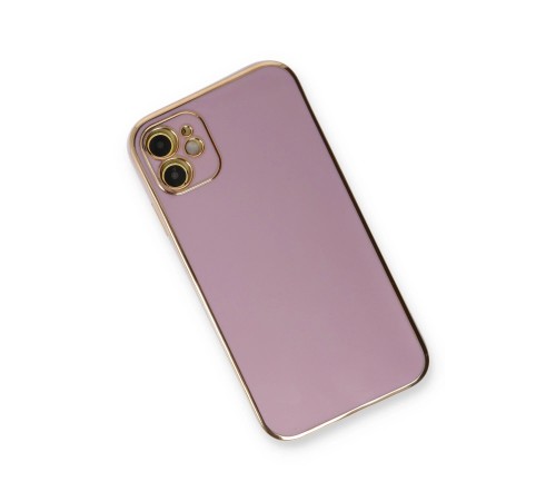 iPhone 11 Kılıf Volet Silikon - Mor iPhone 11 Kılıf Volet Silikon - Mor