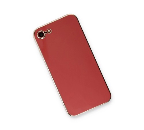 iPhone 7 Kılıf Volet Silikon - Kırmızı iPhone 7 Kılıf Volet Silikon - Kırmızı