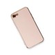 iPhone 7 Kılıf Volet Silikon - Pembe
