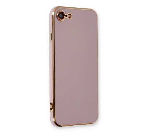 iPhone 7 Kılıf Volet Silikon - Mor iPhone 7 Kılıf Volet Silikon - Mor
