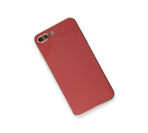 iPhone 7 Plus Kılıf Volet Silikon - Kırmızı iPhone 7 Plus Kılıf Volet Silikon - Kırmızı