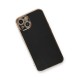 iPhone 13 Kılıf Volet Silikon - Siyah