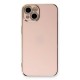 iPhone 13 Kılıf Volet Silikon - Pembe