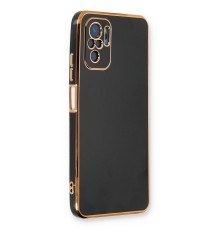 Xiaomi Redmi Note 10 Kılıf Volet Silikon - Siyah
