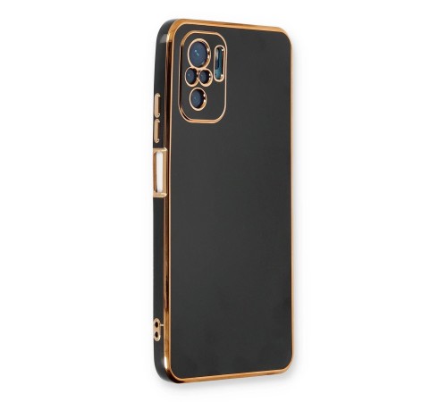 Xiaomi Redmi Note 10 Kılıf Volet Silikon - Siyah Xiaomi Redmi Note 10 Kılıf Volet Silikon - Siyah