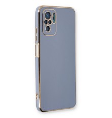 Xiaomi Redmi Note 10 Kılıf Volet Silikon - Mavi