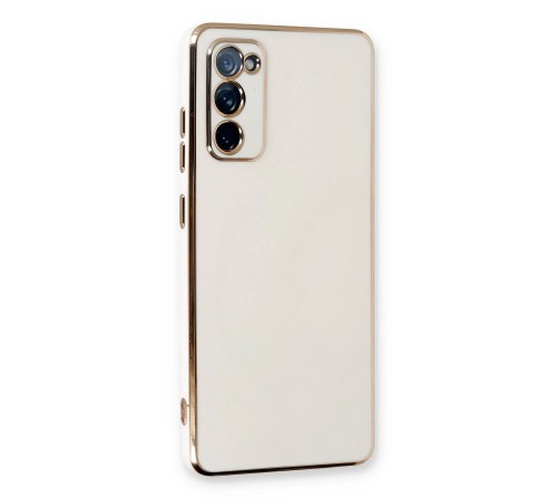 Samsung Galaxy S20 FE Kılıf Volet Silikon - Beyaz Samsung Galaxy S20 FE Kılıf Volet Silikon - Beyaz