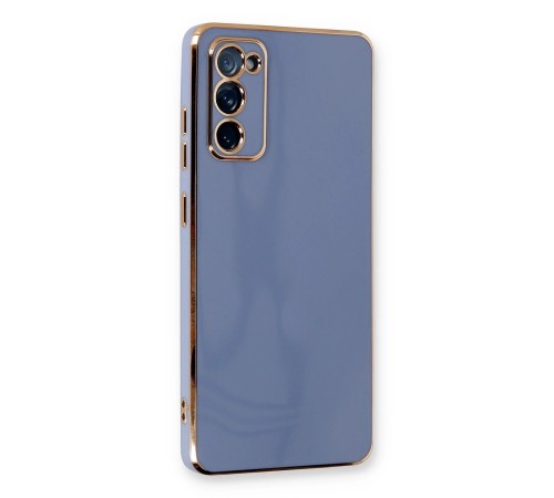Samsung Galaxy S20 FE Kılıf Volet Silikon - Mavi Samsung Galaxy S20 FE Kılıf Volet Silikon - Mavi