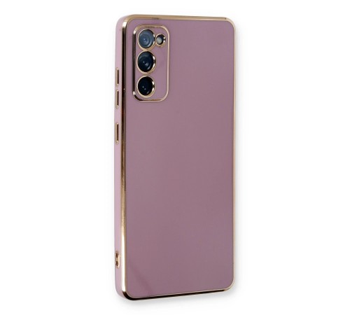 Samsung Galaxy S20 FE Kılıf Volet Silikon - Mor Samsung Galaxy S20 FE Kılıf Volet Silikon - Mor