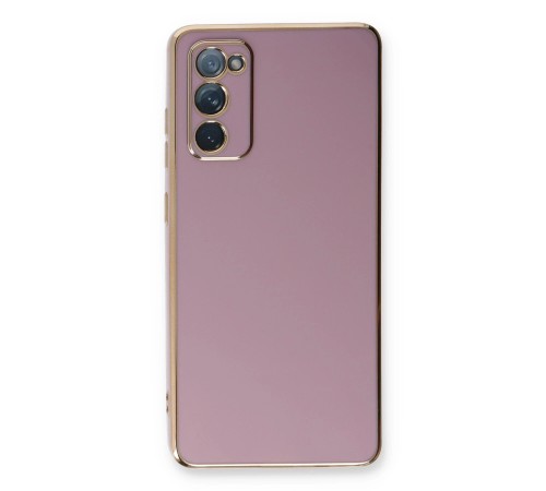 Samsung Galaxy S20 FE Kılıf Volet Silikon - Mor Samsung Galaxy S20 FE Kılıf Volet Silikon - Mor