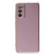 Samsung Galaxy S20 FE Kılıf Volet Silikon - Mor