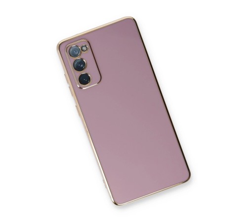 Samsung Galaxy S20 FE Kılıf Volet Silikon - Mor Samsung Galaxy S20 FE Kılıf Volet Silikon - Mor