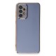 Samsung Galaxy A33 5G Kılıf Volet Silikon - Mavi