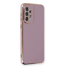 Samsung Galaxy A33 5G Kılıf Volet Silikon - Mor